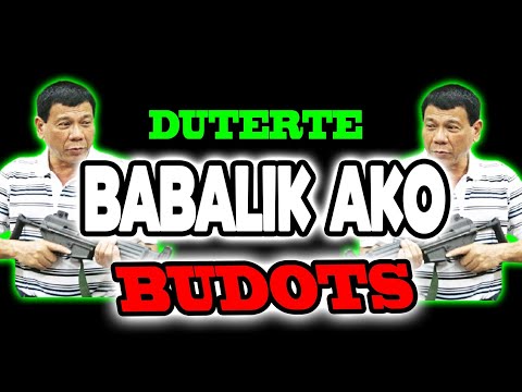 DUTERTE BABALIK AKO DISCO BUDOTS 2025