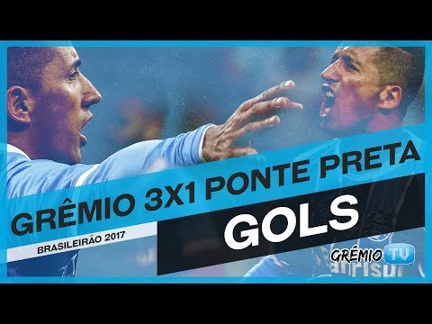 [GOLS] Grêmio 3x1 Ponte Preta (Brasileirão 2017) l GrêmioTV