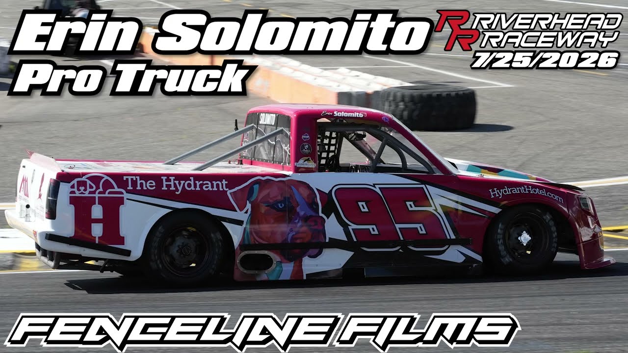 Erin Solomito at Riverhead Raceway