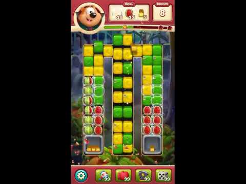 Toon Blast Level 8583 - NO BOOSTERS 🐻🐺🐱 | SKILLGAMING ✔️