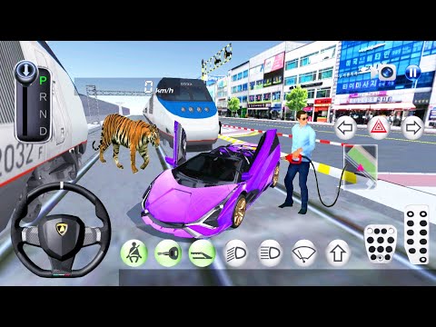 2X Bullet Train Vs New Super Car Havy Driving - 3d Driving Class - Android Gameplay