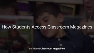 How Students Access Classroom Magazines