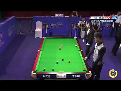 Zhang Qingyong VS Li Zhenyu - World Chinese 8 Ball Masters Tour 2018-2019 Stop 2 Siping