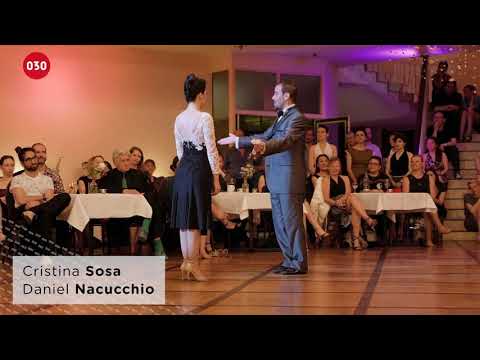 Cristina Sosa & Daniel Nacucchio Wearing Kiky Adam Tango Dress