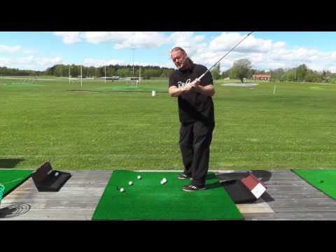 Hur  tränar vi bort utifrån-in svingspår. Golf med Marcus Edblad