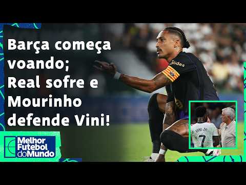 RAPHINHA BRILHA NO BARCELONA, MOURINHO DEFENDE VINI JR; ARSENAL CONSOLIDA FAVORITISMO NA INGLATERRA!