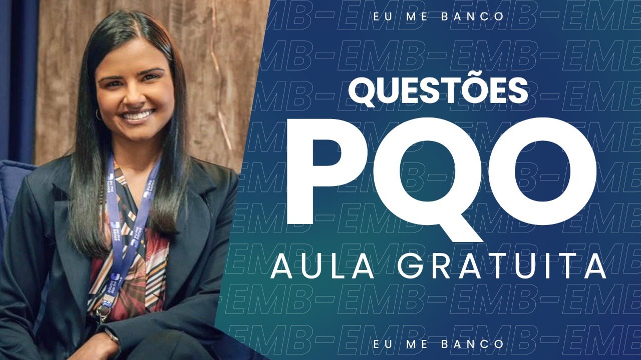 PQO B3 - Correção de questões de prova | Profa. Tamirys Morais