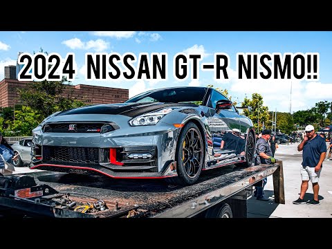 2024 Nissan GT-R Nismo WALK AROUND/START UP and interior V6 Twin Turbo 600 HP Exhaust Sound!!
