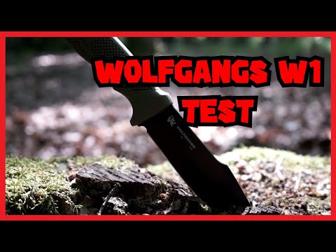 Was kann das Wolfgangs W1 ? - Bushcraft Messer Test