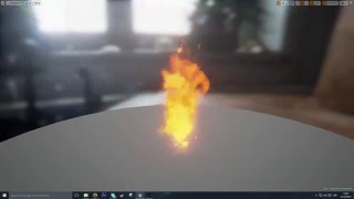 UE4 spritesheet based fire