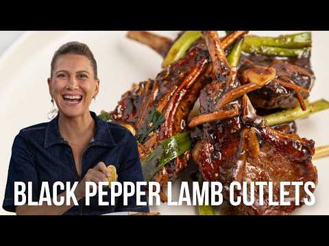 Black Pepper Lamb Cutlets