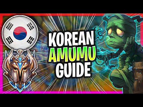 WHEN A KOREAN CHALLENGER PLAYS AMUMU SUPPORT! | CHALLENGER AMUMU GUIDE