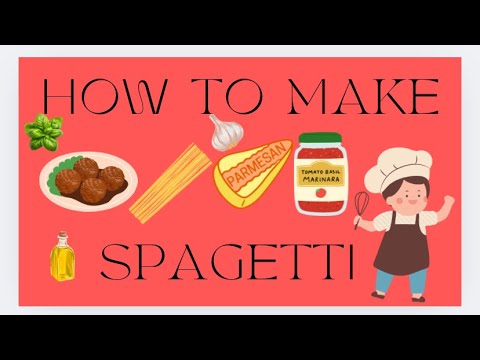 Making Spaghetti and Meatballs/ Learn How Spaghetti And Meatballs Are Made