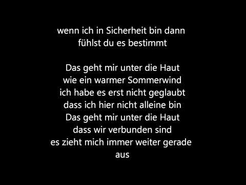 Tim Bendzko - Unter die Haut (Lyrics)