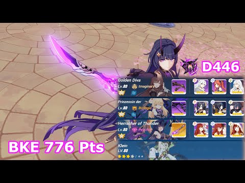 HI3 SEA - [Nirvana Exalted Abyss] BKE (D446) 776 Pts - GD, PV, HoT (SS0) + Klein*3