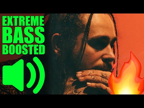 Post Malone - I Fall Apart (BASS BOOSTED EXTREME)🔥🔥🔥