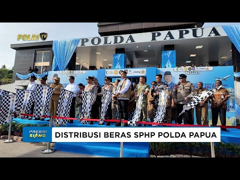 POLDA PAPUA BERSINERGI DENGAN PEMERINTAH WUJUDKAN BERAS SPHP MENGALIR KE TANAH PAPUA