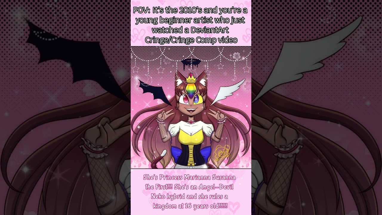 POV: You posted your Mary Sue OC on DeviantArt back in the 2010’s