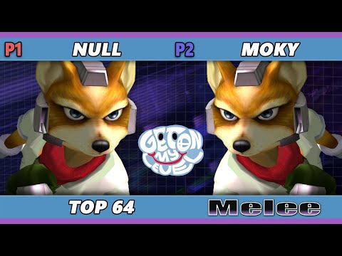 GOML 2022 Top 64 - Null (Fox) Vs. moky (Fox) SSBM Melee Tournament