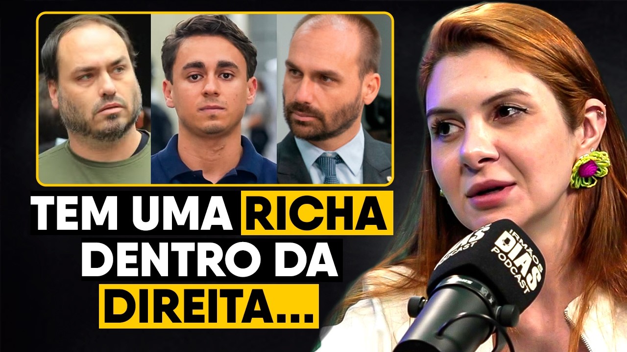 A TRETA entre NIKOLAS FERREIRA e EDUARDO BOLSONARO - ANA CAMPAGNOLO