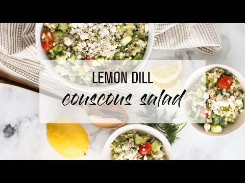 Lemon Dill Couscous Salad