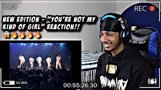 New Edition - You&#39;re Not My Kind Of Girl | REACTION!!🔥🔥🔥