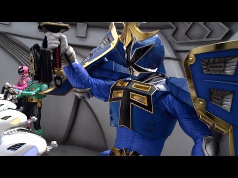 Power Rangers Super Samurai - The Master Returns - Megazord Fight | Power Rangers Official