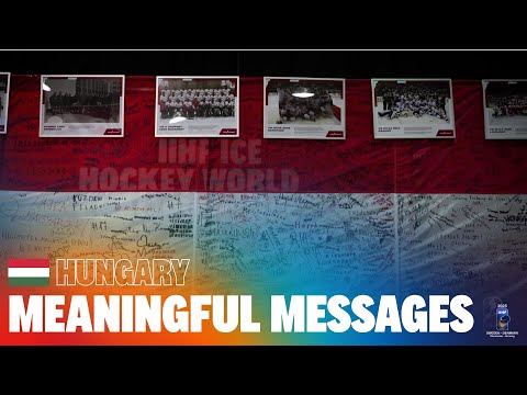 Team Hungary: Meaningful Messages | 2025 #MensWorlds #IIHF