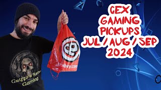CEX and Charity Shop Pick ups (JUL/AUG/SEP 2024)