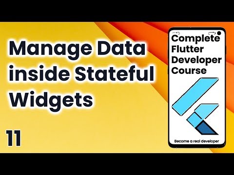 Flutter Crash Course for Beginners #11 - Stateful widgets 2