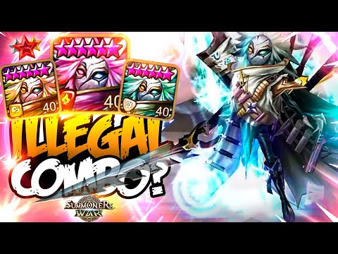 TRIPLE WEAPON MASTER COMBO after Balance Patch - Summoners War