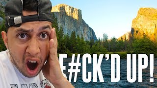 A DJs Worst Nightmare (FORGOT A GIG!) | Photography in YOSEMITE National Park (We Messed Up!)