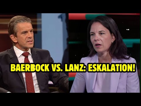 Escalation on Lanz: Baerbock leaves the studio after a verbal altercation!