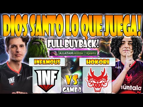 INFAMOUS VS HOKORI BO3[GAME 3] ALONE, LUMIERE VS 4DR - 1XPLORE LATAM #3 - DOTA 2