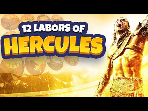 12 Labours of Hercules | Greek Mythology | Mythical Madness