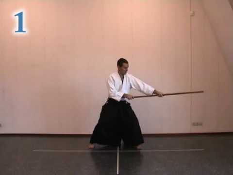 Aikido instruction; 13 jo kata