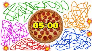 5 Minute Timer Bomb PIZZA 🍕