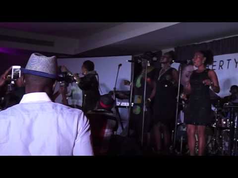 Herty Borngreat - Rapping at 'Be My Guest' concert | GhanaMusic.com Video