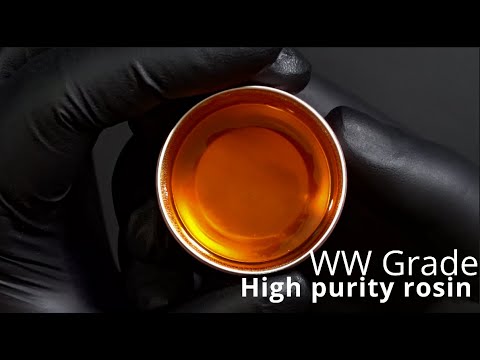 High Purity Rosin Soldering Flux - WW Grade - Sorin's Rosin