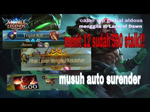 CALON KING ALDOUS DI SEASON 12 | MOBILE LEGEND