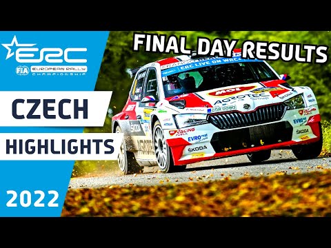 Sunday Highlights and Rally Results | ERC Barum Czech Rally Zlín 2022