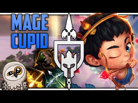 CUPID BURST DAMAGE SO HIGH HE WORKS AS A MID LANE!