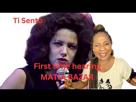 First time listening to MATIA BAZAR - Ti Sento #firsttimereaction #reaction #matiabazar #tisento