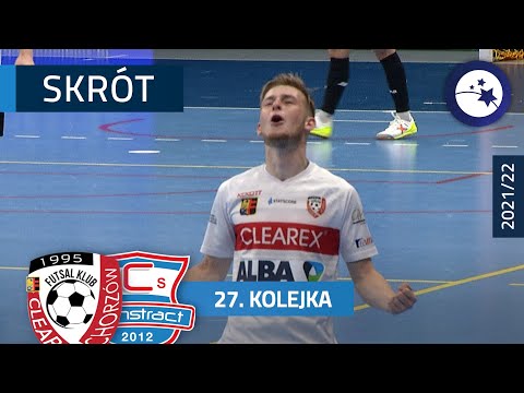 Clearex Chorzów - Constract Lubawa 3:3 | SKRÓT | 27. kolejka (2021/22)