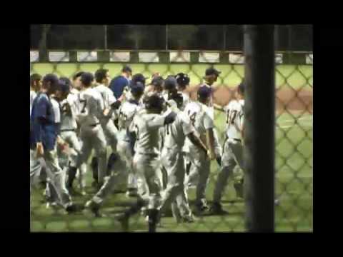 VINNIE MAURO BLASTS A HOME RUN