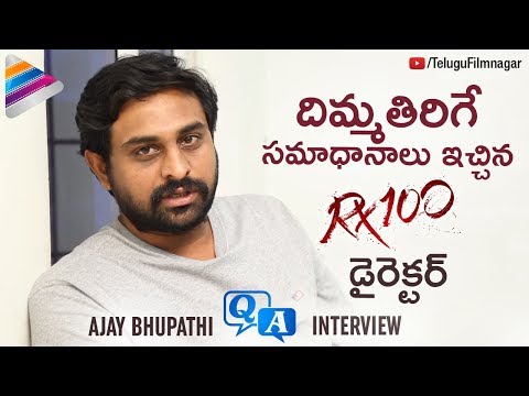 RX 100 Director Ajay Bhupathi Q&A Interview | Kartikeya | Payal Rajput | #RX100 | Telugu FilmNagar Video