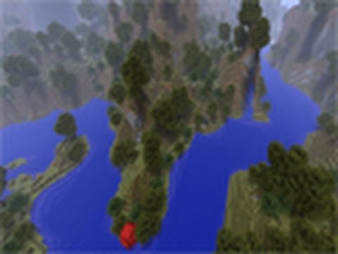 adrianisen - Minecraft 1.8 News New Adventure Update River Test Picture, Big Islands & Deserts, Volcanoes?