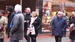 preview picture of video 'Freunde aus Agen in der Innenstadt von Dinslaken'