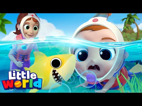 Fun Times at the Sea | Ocean Song | Kids Songs & Nursery Rhymes by Little World