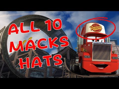 Cars 3 - Unlock Mack ‼ All 10 Mack Hat Locations -Thomasville Playground